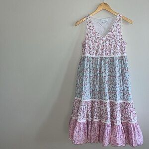 LoveShackFancy Camille Floral Babydoll Dress
